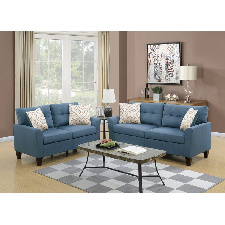Breakwater Bay Ranstead 2 Piece Living Room Set & Reviews Wayfair